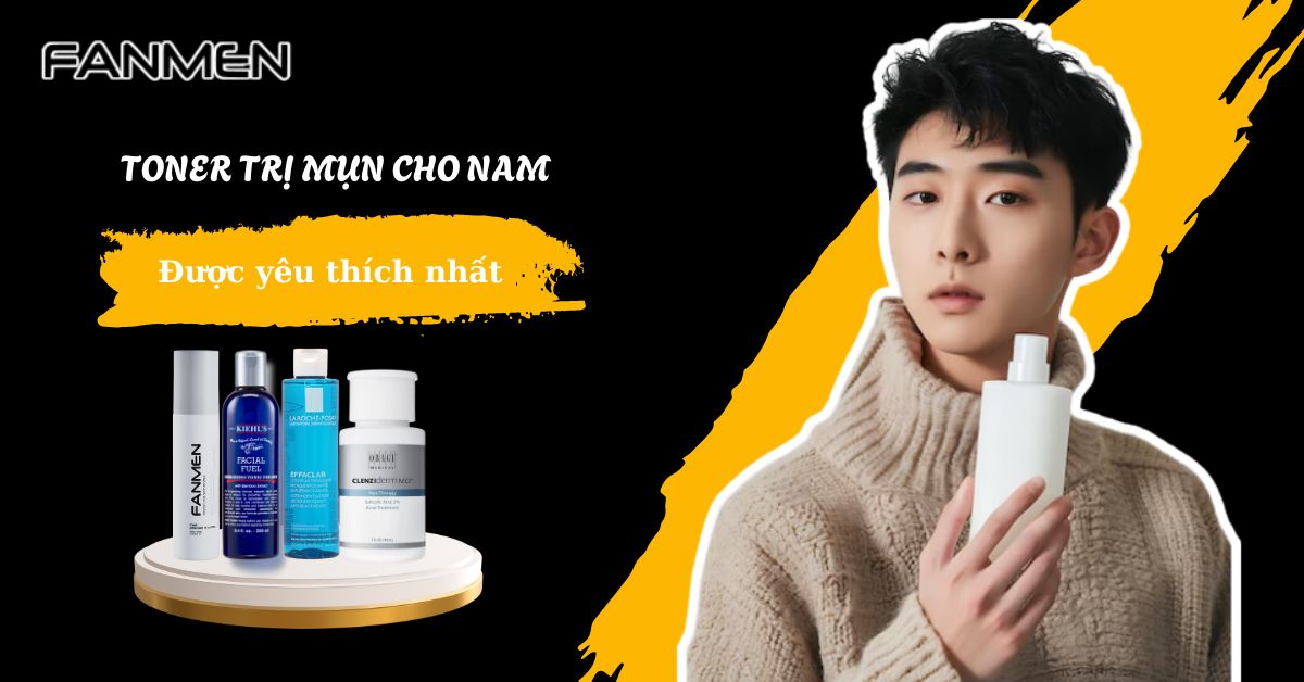 Toner Trị Mụn Cho Nam