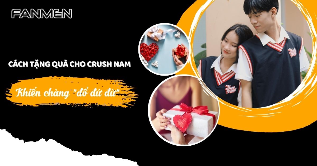 cách tặng quà cho crush nam