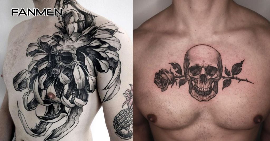 Tại sao nam giới lại thích xăm hình hoa ở ngực