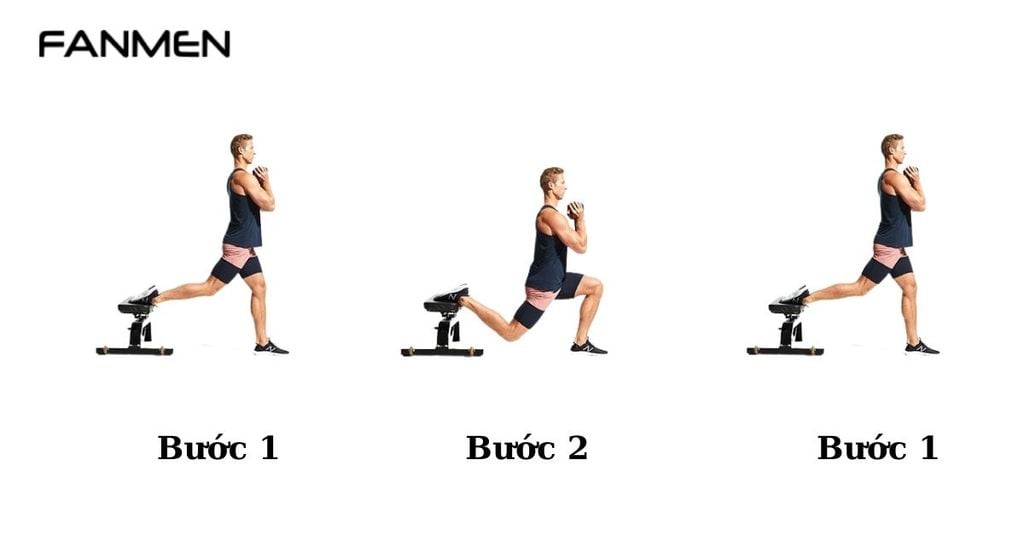 Bài tập Bulgarian split squat
