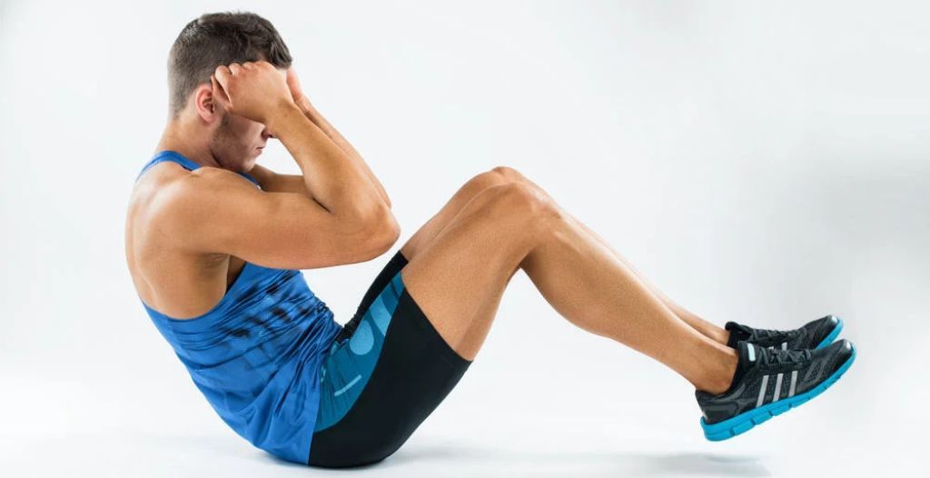 bài tập giảm mỡ bụng cho nam