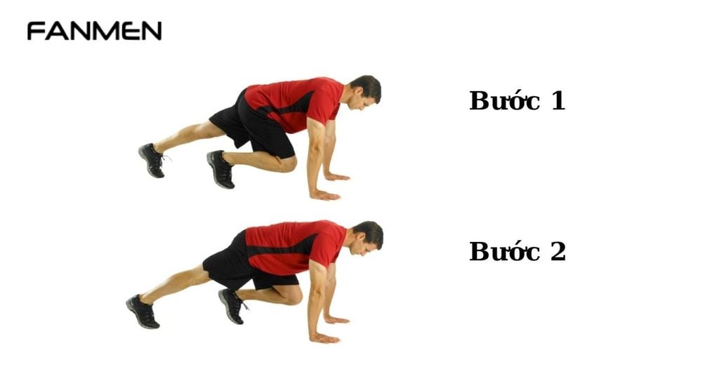 Bài tập leo núi Mountain Climbers