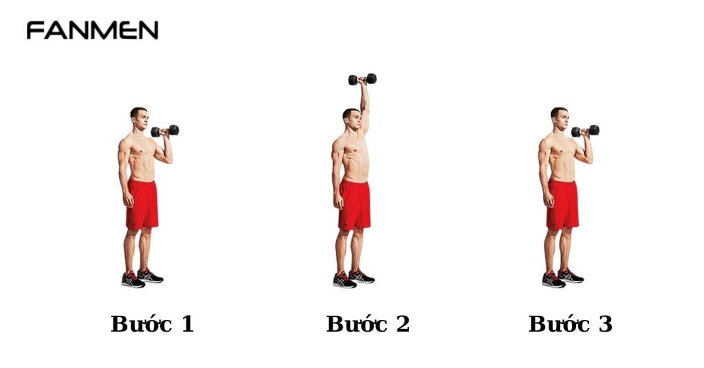 Bài tập Single Arm Overhead Press
