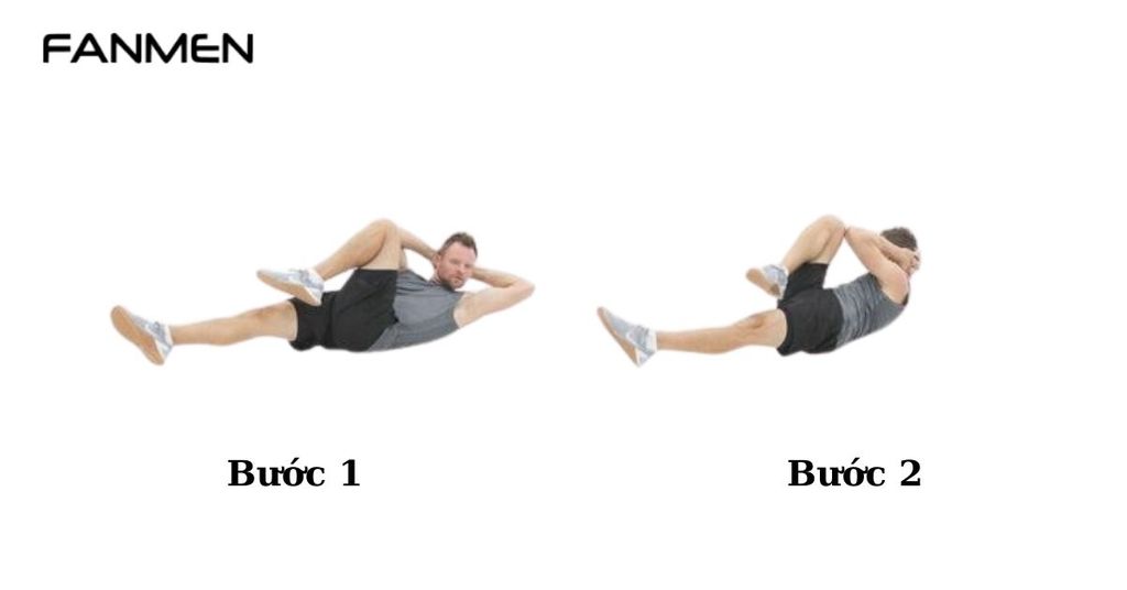 Bài tập tăng cơ Bicycle Crunches