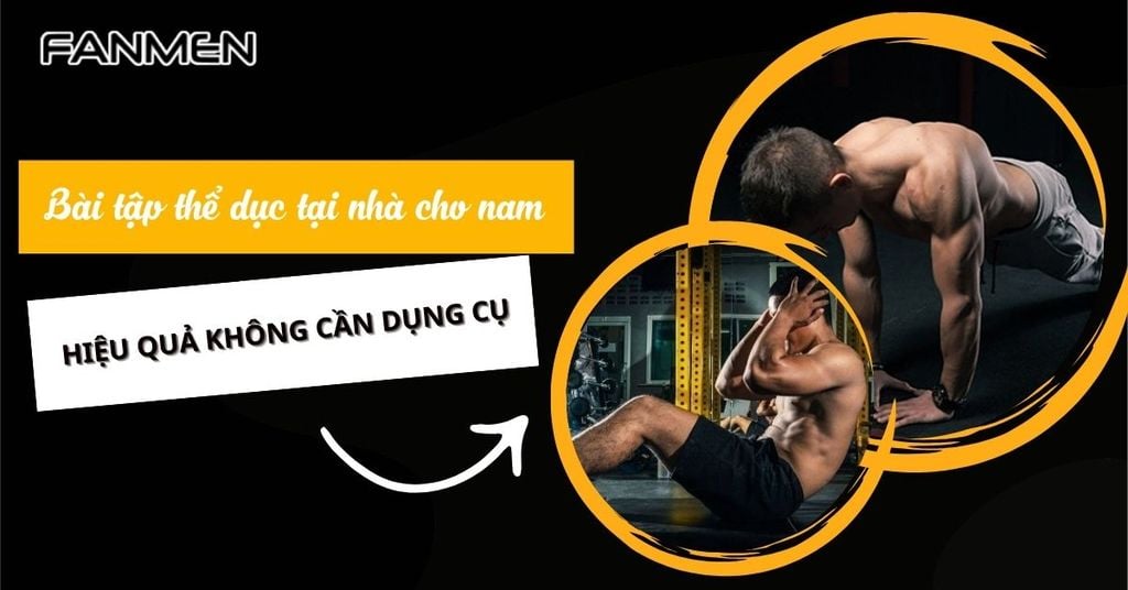 bài tập thể dục tại nhà cho nam