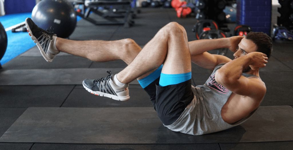 bài tập giảm mỡ bụng cho nam