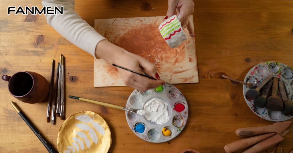 Bộ cốc đôi vẽ tay