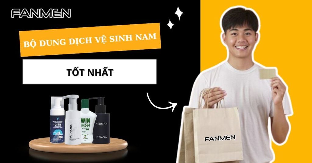 Bộ dung dịch vệ sinh nam