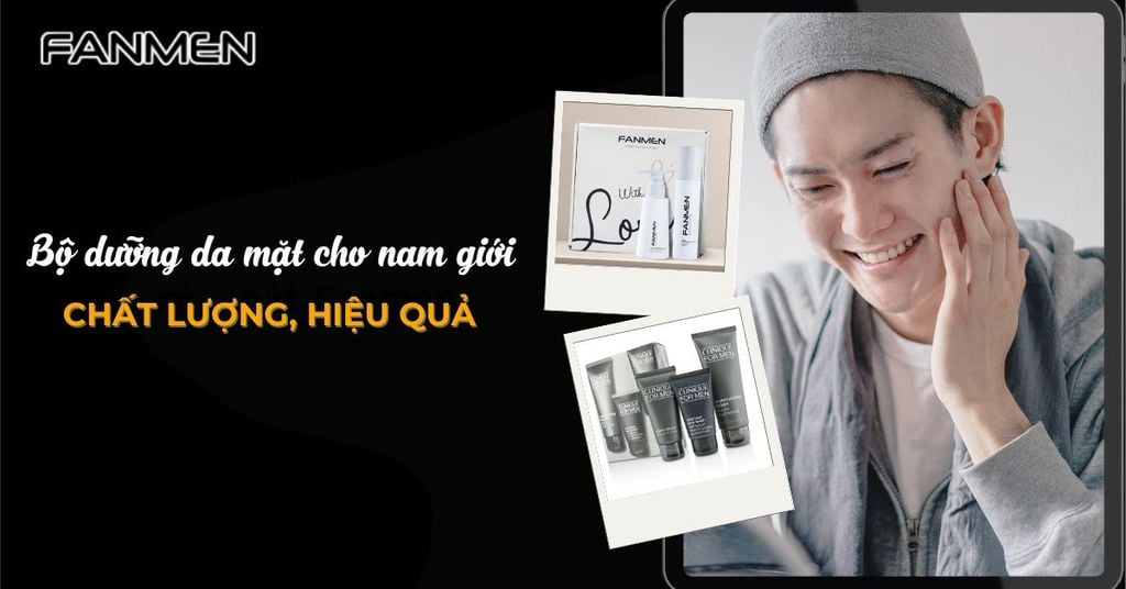 Bộ dưỡng da mặt cho nam giới