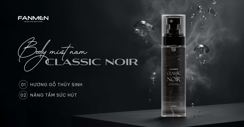 Body mist Classic Noir Fanmen