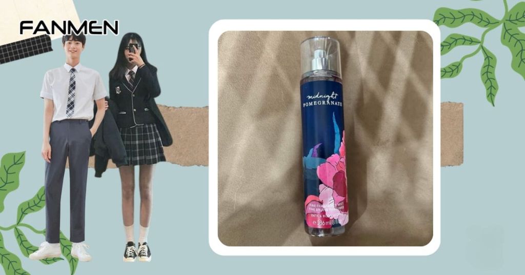 Học sinh nên dùng body mist như thế nào