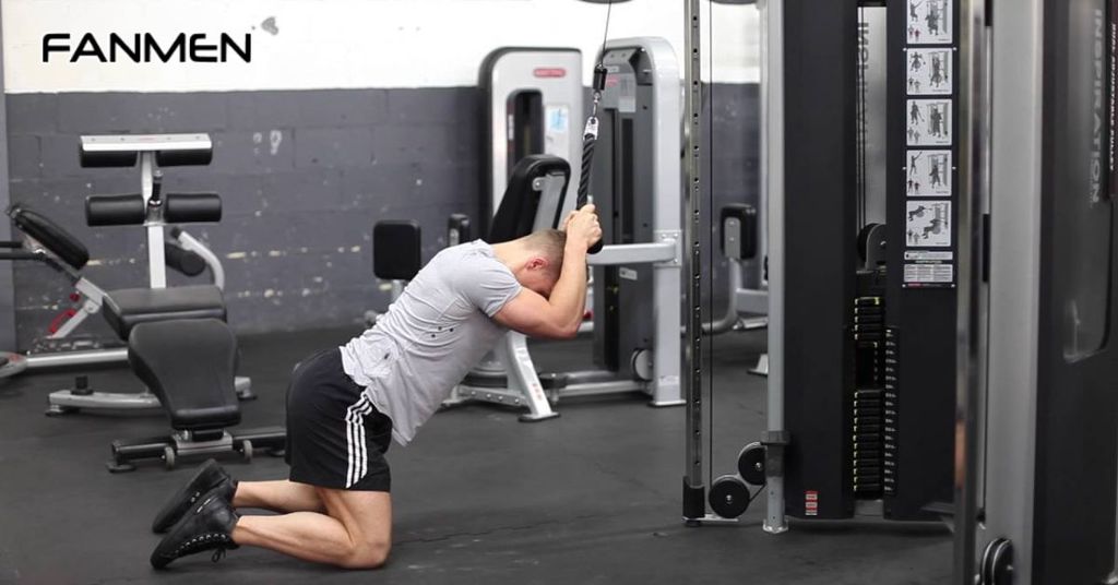 Bài tập Cable Oblique Crunch