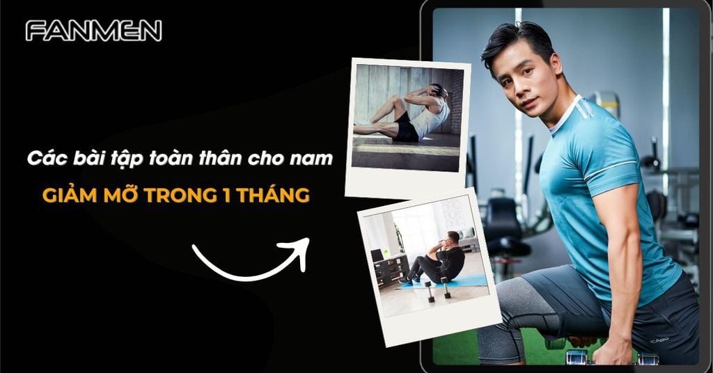 các bài tập toàn thân cho nam