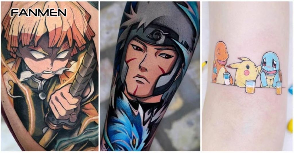 Các hình xăm Anime mẫu 2