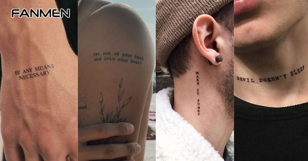 Các hình xăm chữ ý nghĩa