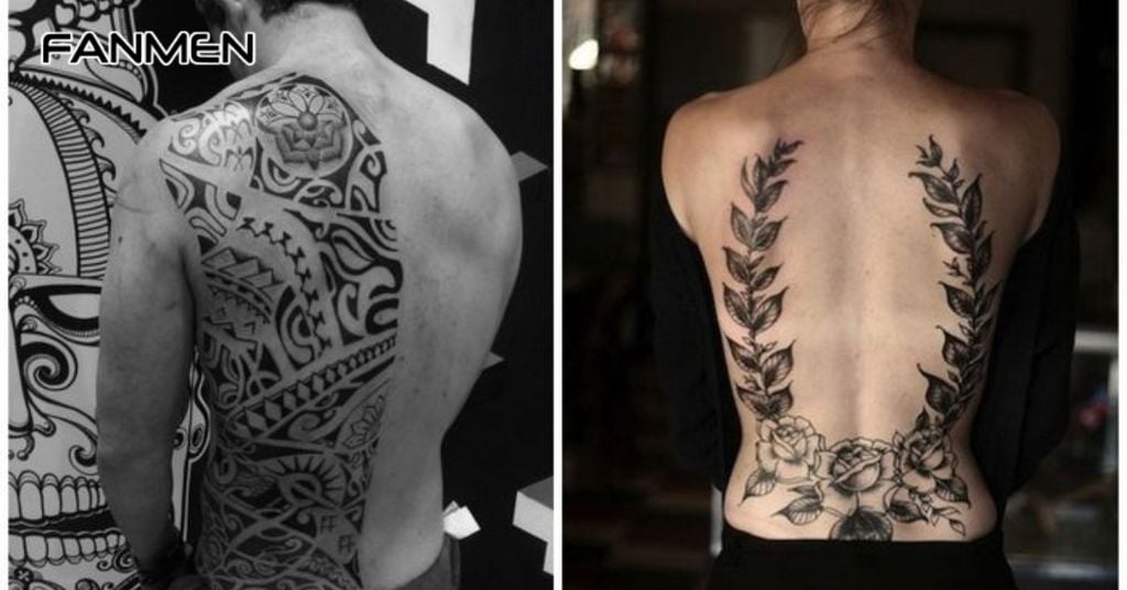Các hình xăm đẹp cho nam ở lưng 1