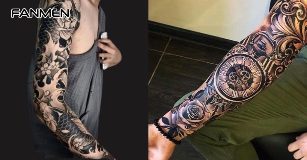 Các hình xăm full tay cho nam