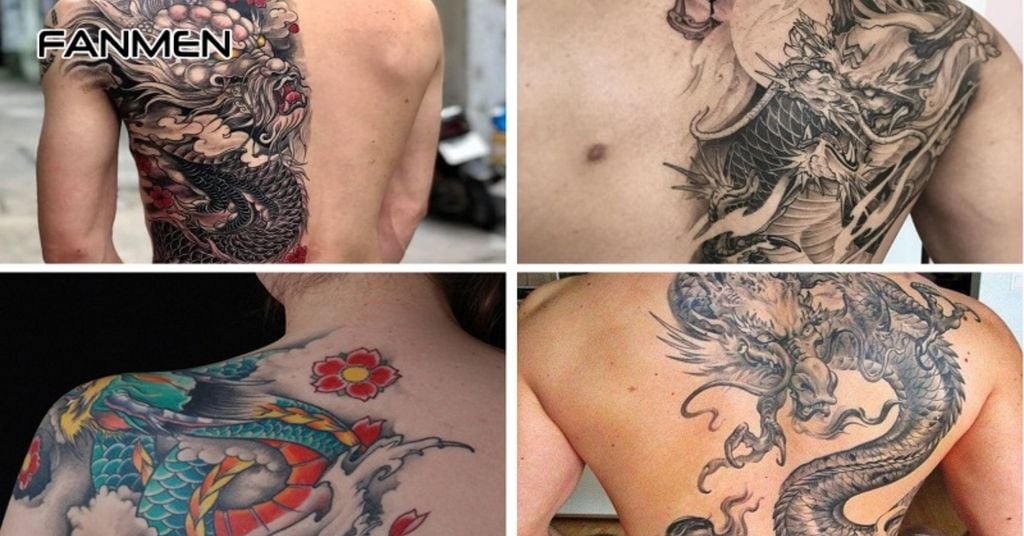 Các hình xăm nửa lưng đẹp 1