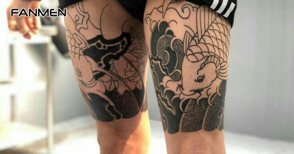 Các hình xăm ở đùi đẹp cho nam 1