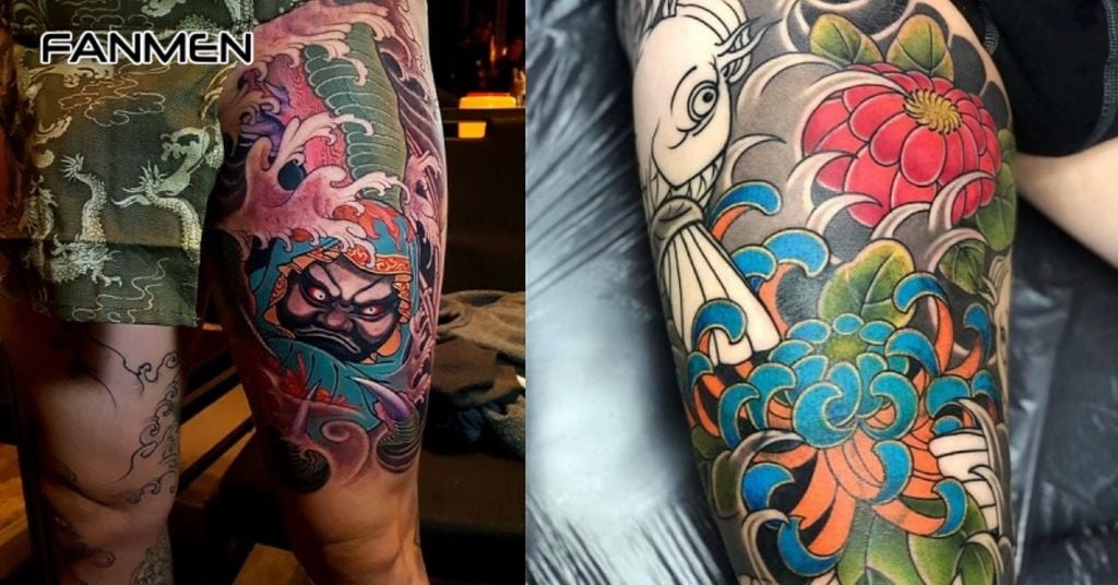 Các hình xăm ở đùi đẹp cho nam