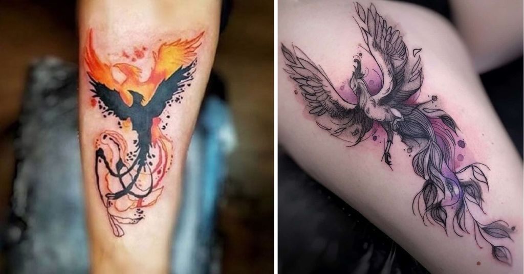 Các hình xăm Phoneix 2