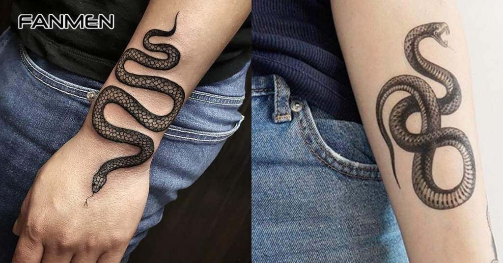 Các hình xăm rắn cho nam 2