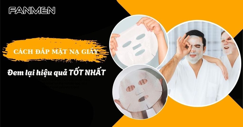 Cách đắp mặt nạ giấy