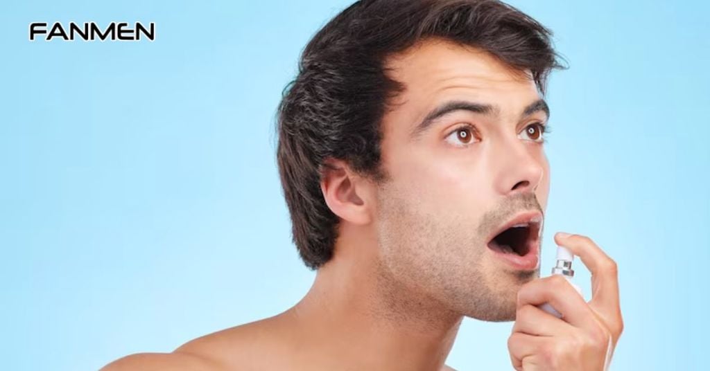 hướng dẫn cách dùng xịt thơm miệng