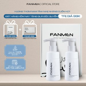 Combo 2 Bọt vệ sinh Fanmen Tặng: Hộp + Giấy Thơm