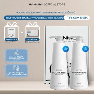 Combo 2 Dầu gội Fanmen Tặng: Hộp + Giấy Thơm