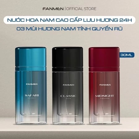 Combo 3 Nước Hoa Nam 30ml