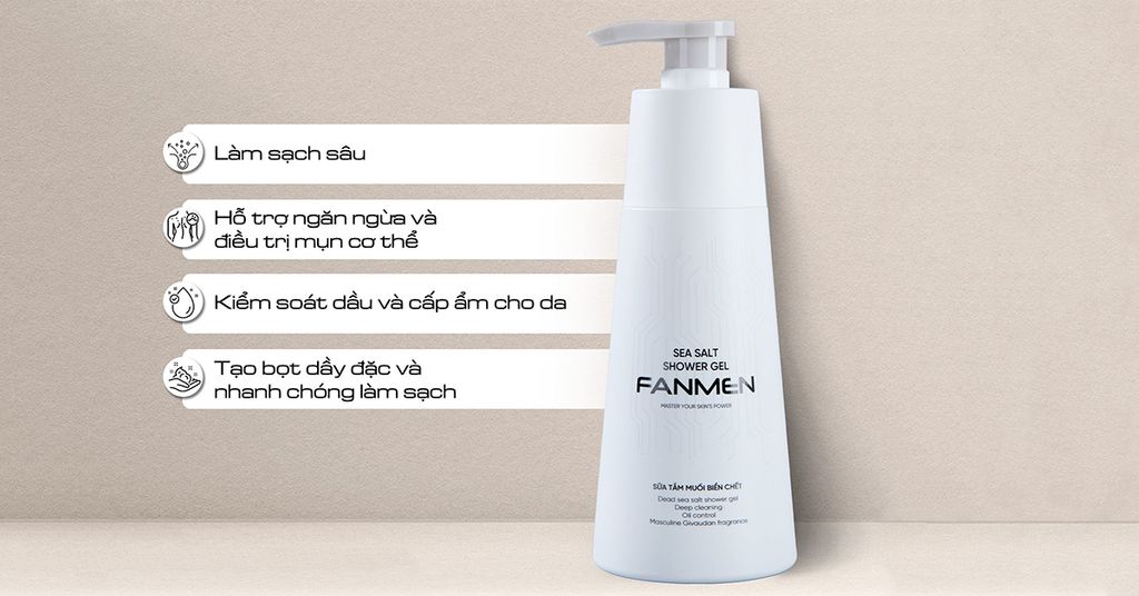 sữa tắm Fanmen có tốt không