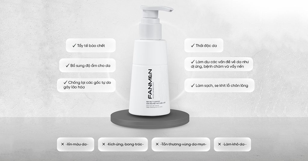 sữa rửa mặt Fanmen có tốt không