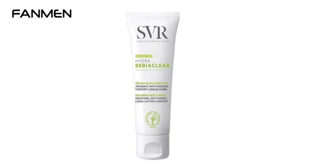 Kem dưỡng ẩm cho da mụn nam giới SVR Hydra Sebiaclear