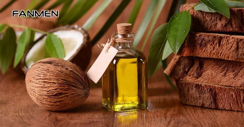 Dùng dầu dừa