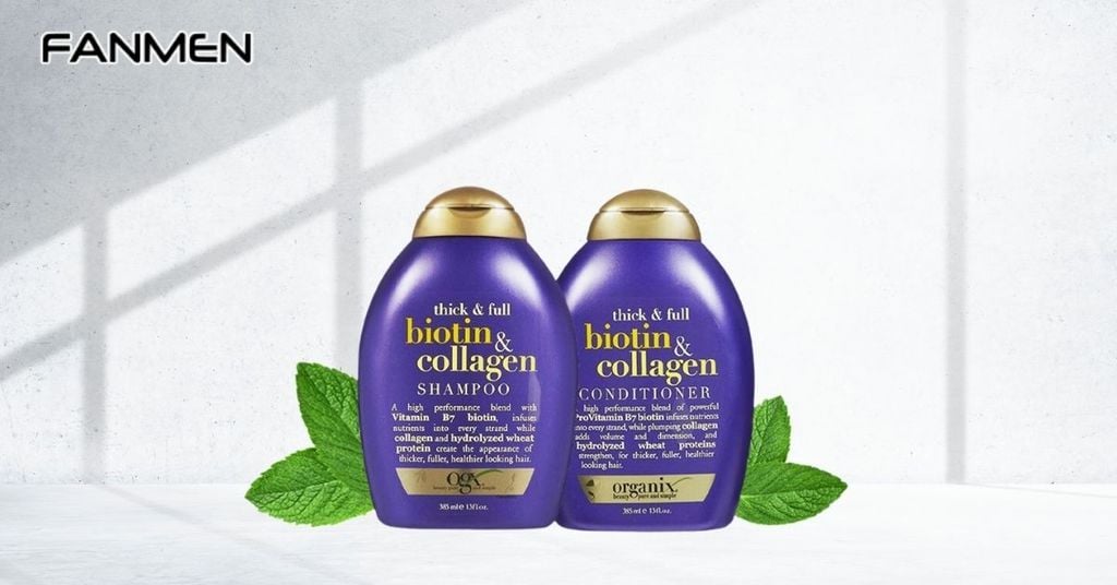 Dầu gội giúp tóc nhanh dài cho nam Biotin & Collagen