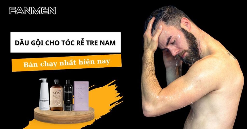 Dầu gội cho tóc rễ tre nam