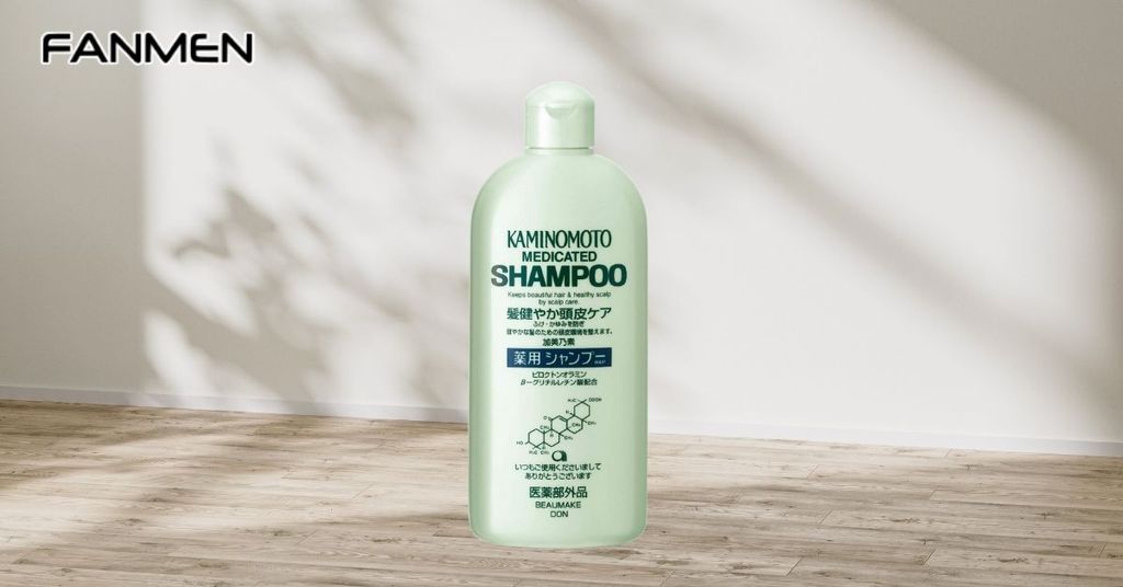 Dầu gội mọc tóc của nhật cho nam Kaminomoto Medicated