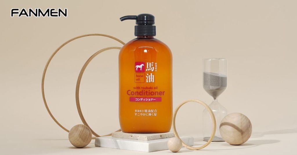 Dầu gội Nhật cho nam Kumano Horse Oil Natural Hair