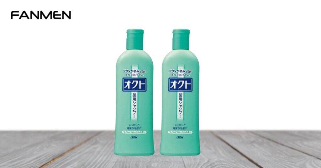 Dầu gội trị gàu của nhật cho nam Lion Octo