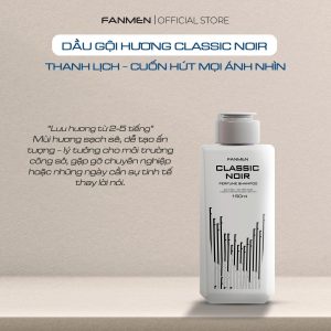 [NEW] Dầu Gội Nam Classic Noir Hương Nước Hoa Cao Cấp