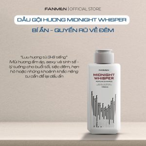 [NEW] Dầu Gội Nam Midnight Whisper Hương Nước Hoa Cao Cấp