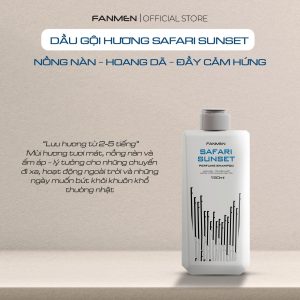 [NEW] Dầu Gội Nam Safari Sunset Hương Nước Hoa Cao Cấp