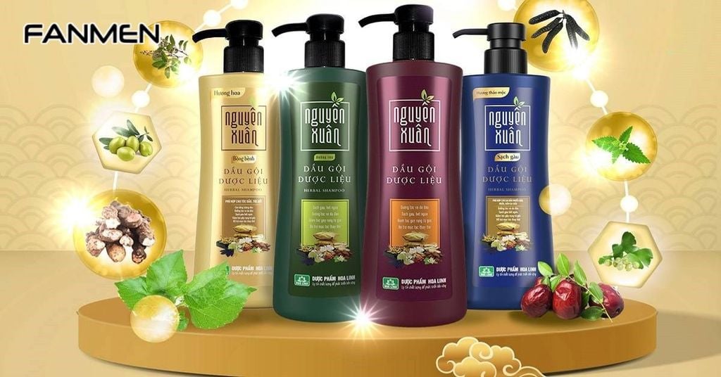 Dầu gội giữ nếp tóc xoăn Nguyên Xuân