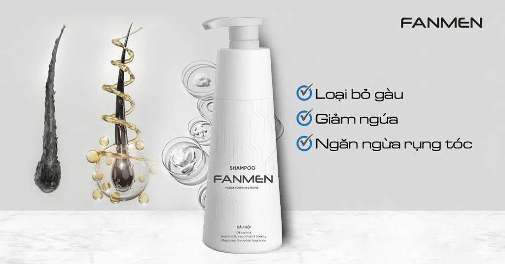 Dầu gội phục hồi tóc cho nam Fanmen