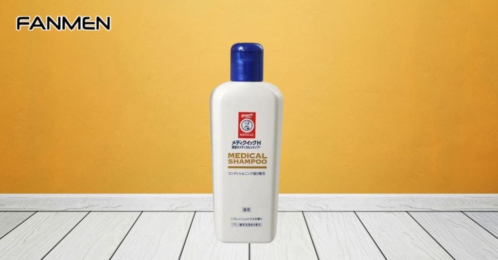 Dầu gội trị gàu cho nam của nhật Rohto Mediquick H