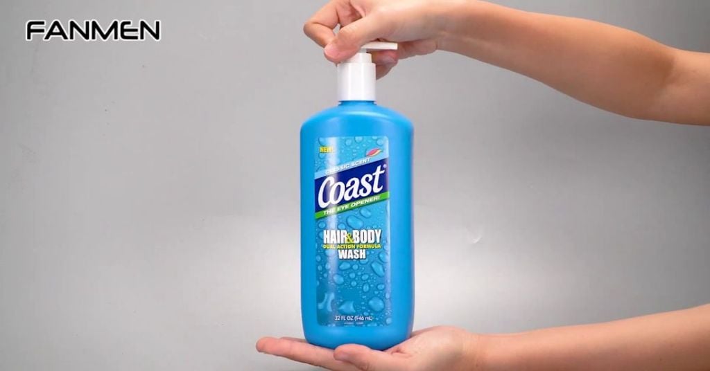 Sữa tắm gội Coast Hair and Body Wash