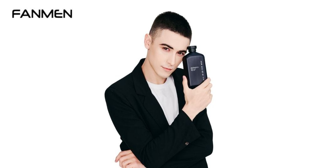 Dầu gội sữa tắm 2 trong 1 cho nam Nerman Body, Face and Hair