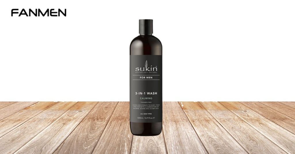 Dầu gội sữa tắm 2 trong 1 Sukin