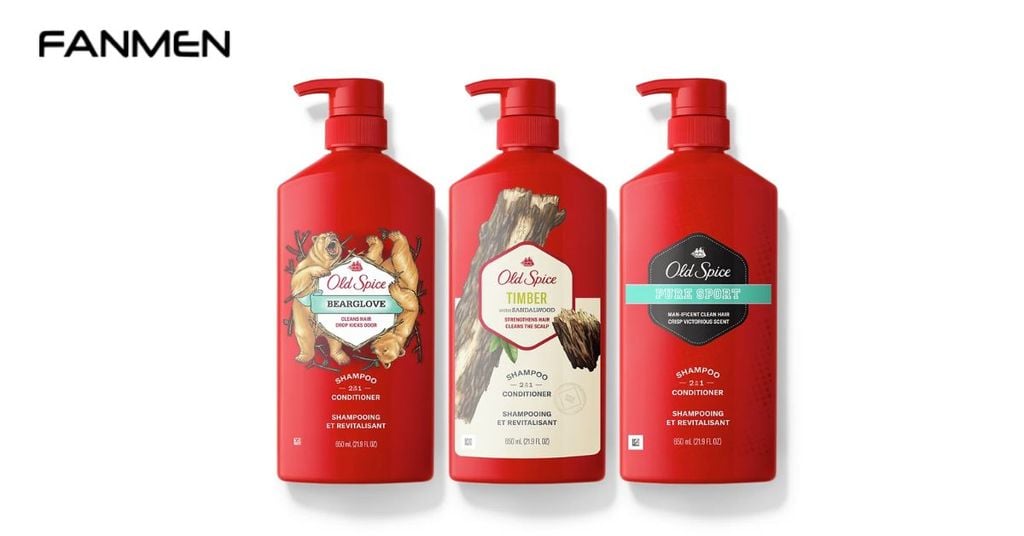 Dầu gội và xả cho nam Old Spice